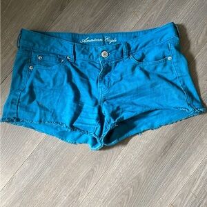 Blue AE Jean Shorts